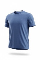 ADIDAS TSHIRT SPORTIVO BLU UOMO PRE OWNED L