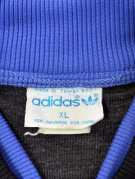 ADIDAS ΤΖΑΚΕΤ ΦΟΡΜΑΣ VINTAGE SPORTSWEAR ΜΑΥΡΟ ΓΚΡΙ ΜΠΛΕ ΑΝΤΡΙΚΟ PRE OWNED