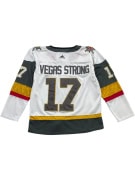 ADIDAS Vegas Golden Knights Jersey "Vegas Strong" Fanatics Logo Λευκό / Γκρι Unisex XL