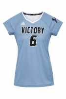ADIDAS VOLLEYBALL GRAPHIC TEE BLU DONNA PRE OWNED S