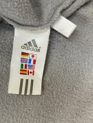 ADIDAS ΖΑΚΕΤΑ FLEECE SPORTSWEAR ΓΚΡΙ UNISEX PRE OWNED S