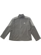 ADIDAS ΖΑΚΕΤΑ FLEECE SPORTSWEAR ΓΚΡΙ UNISEX PRE OWNED S