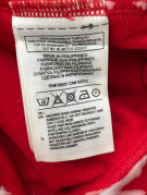 ADIDAS GIACCA TRACK RETRO SPORTSWEAR ROSSA UNISEX PRE OWNED