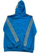 ADIDAS ΖΑΚΕΤΑ ΜΕ ΚΟΥΚΟΥΛΑ SPORTSWEAR ΜΠΛΕ ΑΝΤΡΙΚΟ PRE OWNED XL