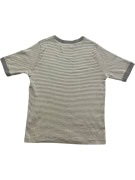 Aeropostale Ριγέ T-Shirt Γκρι-Λευκό Γυναικείο M