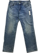 AEROPOSTALE JEANS STRAIGHT FIT BLU DA UOMO W36 L