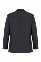 80S VINTAGE  BLAZER CLASSIC GREY MEN PRE OWNED S