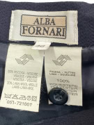 ALBA FORNARI MIDI SKIRT BLACK WOMEN'S M