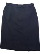 ALBA FORNARI MIDI SKIRT BLACK WOMEN'S M