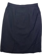 ALBA FORNARI MIDI SKIRT BLACK WOMEN'S M