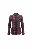 ALCOTT Plaid Shirt Casual Red-Blue Women’s S