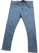 ALCOTT Τζιν Παντελόνι Super Skinny Logo Μπλε Ανδρικό T52 (S38)