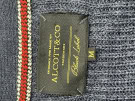 ALCOTTO ΠΛΕΚΤΗ ΖΑΚΕΤΑ ΚΟΥΜΠΩΤΗ ΜΠΛΕ ΑΝΤΡΙΚΟ PRE OWNED M