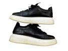 ALEXANDER MCQUEEN SNEAKERS OVERSIZED ΜΑΥΡΟ ΛΕΥΚΟ UNISEX PRE OWNED