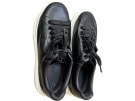 ALEXANDER MCQUEEN SNEAKERS OVERSIZED ΜΑΥΡΟ ΛΕΥΚΟ UNISEX PRE OWNED