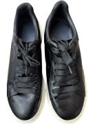 ALEXANDER MCQUEEN SNEAKERS OVERSIZED ΜΑΥΡΟ ΛΕΥΚΟ UNISEX PRE OWNED