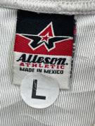 ALL AMERICAN ATHLETIC FOOTBALL JERSEY GRAPHIC WHITE ΑΝΤΡΙΚΟ PRE OWNED L 2
