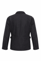 1980s ALPHA INDUSTRIES JACKET ARCHITECTURAL BLACK MEN PRE OWNED M