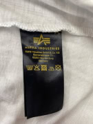 ALPHA INDUSTRIES T-SHIRT CASUAL CON LOGO GRIGIO/BIANCO CAMOUFLAGE DA UOMO XL