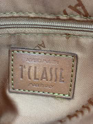 ALVIERO MARTINI 1A CLASSE TOTE BAG CLASSIC MAP PRINT BROWN WOMEN PRE OWNED