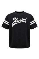 AMIRI GRAPHIC TEE STREETWEAR BLACK ΑΝΤΡΙΚΟ PRE OWNED L