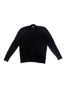 Men’s Bershka Black Zip Cardigan XXL