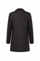 VINTAGE CLASSIC COAT 90S BLACK MEN PRE OWNED