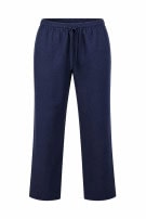 VINTAGE ΠΑΝΤΕΛΟΝΙ LINEN ΜΠΛΕ ΓΥΝΑΙΚΕΙΟ PRE OWNED M