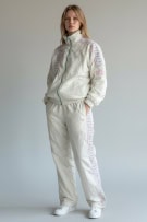 ARENA Vintage Tracksuit Set With Logo Off-White Women's M