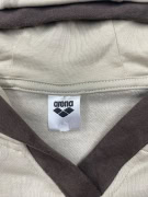 Arena Φούτερ Hoodie Vintage Logo Μπεζ Ανδρικό S