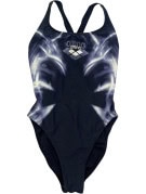 ARENA SWIMSUIT ATHLETIC BLUE MENWOMEN PRE OWNED S