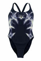 ARENA SWIMSUIT ATHLETIC BLUE MENWOMEN PRE OWNED S