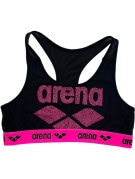 ARENA SPORTS BRA ATHLETIC BLACK PINK ΓΥΝΑΙΚΕΙΟ PRE OWNED S