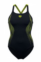 ARENA SWIMSUIT SPORTSWEAR ΜΑΥΡΟ ΓΥΝΑΙΚΕΙΟ PRE OWNED S
