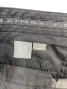 Armani Exchange Παντελόνι Casual Minimal Logo Γκρι Ανδρικό L
