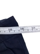 ARMANI EXCHANGE ΠΑΝΤΕΛΟΝΙ CHINO CASUAL ΜΕ ΜΕΤΑΛΛΙΚΟ LOGO ΜΠΛΕ ΣΚΟΥΡΟ ΓΥΝΑΙΚΕΙΟ M
