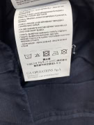 ARMANI EXCHANGE ΠΑΝΤΕΛΟΝΙ CHINO CASUAL ΜΕ ΜΕΤΑΛΛΙΚΟ LOGO ΜΠΛΕ ΣΚΟΥΡΟ ΓΥΝΑΙΚΕΙΟ M