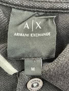 ARMANI EXCHANGE POLO SHIRT MINIMAL NAVY ΑΝΤΡΙΚΟ PRE OWNED M