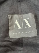 ARMANI EXCHANGE ΣΑΚΑΚΙ MINIMAL ΜΑΥΡΟ ΑΝΤΡΙΚΟ PRE OWNED L