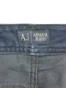 Armani Jeans Denim Pants Slim Logo Dark Blue Women’s L