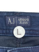 ARMANI JEANS JEANS MINIMAL NAVY MENS PRE OWNED L