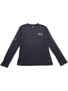 ARMANI JEANS ΜΠΛΟΥΖΑ ΜΑΚΡΥΜΑΝΙΚΗ MINIMAL ΜΑΥΡΟ ΑΝΤΡΙΚΟ PRE OWNED
