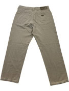ARMANI JEANS PANTALONI CHINO MINIMAL BEIGE UOMO PRE OWNED M
