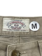 ARMANI JEANS PANTALONI CHINO MINIMAL BEIGE UOMO PRE OWNED M