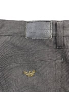 ARMANI JEANS PANTALONI COMFORT FIT CON LOGO METALLICO GRIGIO DA UOMO S