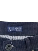 ARMANI JEANS ΠΑΝΤΕΛΟΝΙ VINTAGE COMFORT FIT ΜΕ ΛΟΓΟΤΥΠΟ ΣΚΟΥΡΟ ΜΠΛΕ ΑΝΔΡΙΚΟ M