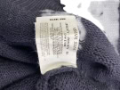 ARMANI JEANS Pullover lavorato a maglia con logo vintage nero da uomo S