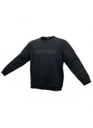 ARMANI JEANS Pullover lavorato a maglia con logo vintage nero da uomo S