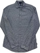ARMANI JEANS ΠΟΥΚΑΜΙΣΟ RETRO ΜΠΛΕ ΑΝΤΡΙΚΟ L pre-owned