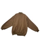 ARMANI JEANS Giubbotto Bomber Vintage con Logo Ricamato Marrone da Uomo XXL
